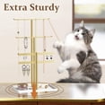 thumbnail image 4 of NIFFGAFF Jewelry Stand Holder Organizer, Display Rack for Necklaces, Earrings and Rings, Gold, 4 of 7
