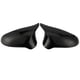 thumbnail image 1 of Cubierta de espejos exteriores para automóvil, 1 par de tapas de espejo retrovisor lateral para volante a la izquierda para F80 F82 2015‑2019, color negro brillante, 1 of 5