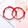 thumbnail image 4 of Bracelet Magnétique Réglable en Alliage, Cadeaux pour Amoureux, 4 of 9