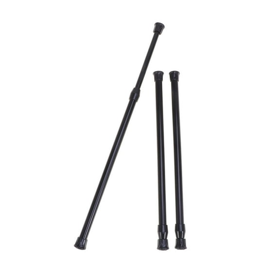 OHOIOLLA 3Pcs Extension Rod Bath Curtain Rail 11 8in to 19 7in