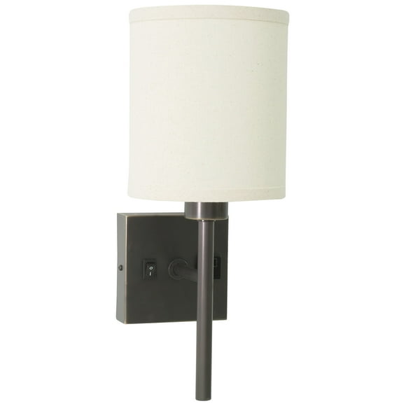 House of Troy WL625-OB Lampe Murale avec Prise Pratique, Bronze Huilé