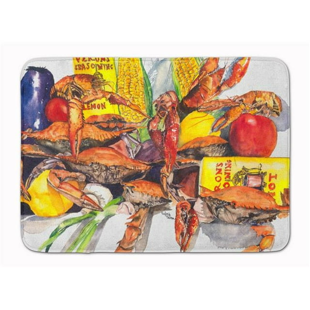 Carolines Treasures 1016RUG Verons & Crabs Machine Washable Memory Foam Mat