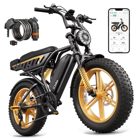 TST Electric Bike for Adults, 750W Motor, 48V/15Ah, 20"x4" Fat Tire E-Mountain Bike, Tested to UL2849 Standard by SGS