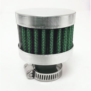 Green 9mm Mini Air Intake Crankcase Breather Filter Valve Cover Catch Tank