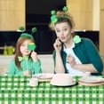 thumbnail image 1 of AYktou St Patricks Day Decorations,Spring Decor,Party Favors, Disposable Rectangle Plastic Tablecloth For Parry Festival Theme Party Table Cloth Disposable PE Table Cloth A Tablecloth, 1 of 8