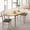 Natural + Brown + Folding + Dining Room + American Design + Manual + Pine + Oval + Lacquered + Kitchen & Dining Tables + Pine + H-shape, variant on DFW Solid Wood Folding Dining Table, Drop Leaf Kichen Dining Room Desk for Small Spaces, Small Kitchen, Expandable Folding Round Table for Home, Apartment,Office, Natural
