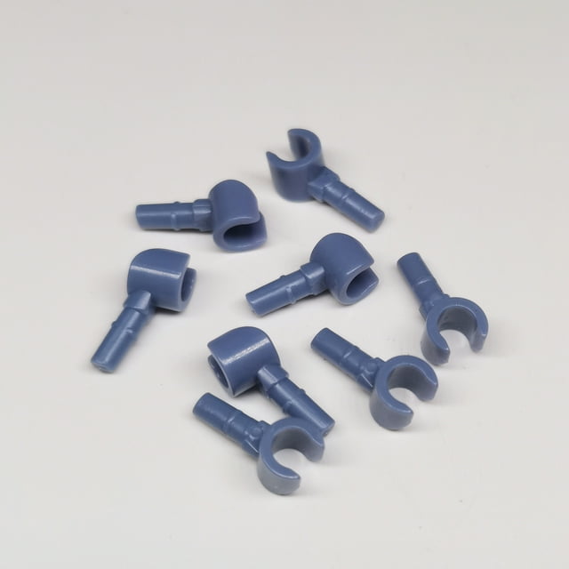 100 Pcs DIY MOC pour 983 Figurines de Construction Pièces pour Partie de Corps Main 56-Gris Bleu 100 Pcs