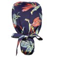 thumbnail image 2 of Scrub Cap with Buttons Bouffant Hat with Sweatband for Womens and Mens, 2 of 3