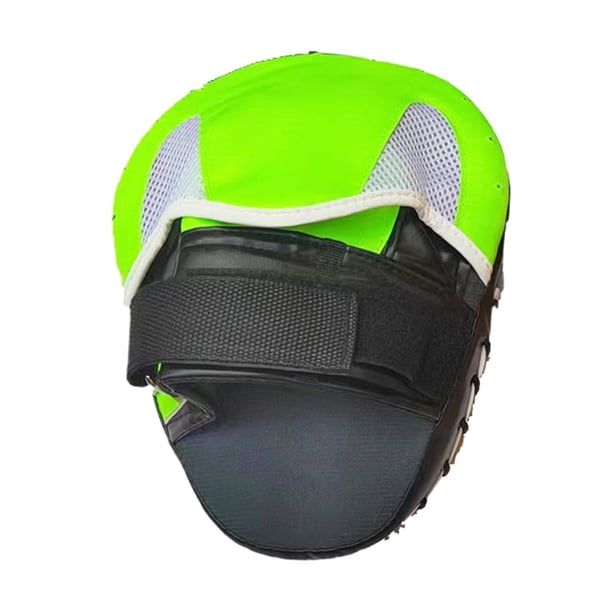 Almohadilla de entrenamiento para mano, accesorios para almohadillas de boxeo, artículos de fitness, boxeo Verde negro