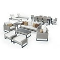thumbnail image 2 of RST Brands Milo Gray Wicker 18 Piece Patio Conversation Set, 2 of 11