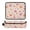 Curled Leaf Pattern, variant on Hair Tool Organizer Bag with Heat Resistant Mat Removable Travel Storage Case for Hot Air Brushes Curling Irons Delicate White Lace Floral Pattern