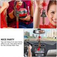 thumbnail image 4 of 1 pieza de campana de viento con monedas de nudo chino para oficina, coche, hogar, monedas tradicionales de Feng Shui, campana de viento, monedas de cobre Feng Shui, amuleto de la suerte, 4 of 4