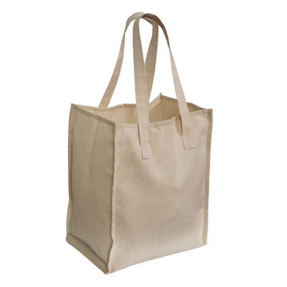 Sac Fourre-Tout en Coton Biologique - Naturel