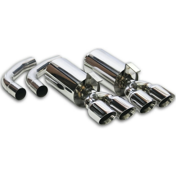 NXT Step Performance Axle Back Exhaust System Compatible with 1992-1996 C4 Corvette EX3035C