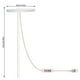 thumbnail image 4 of USB Powered LED Cultivar Luz Dimmable Hierba Semillas Plantas Lámpara de crecimiento Invernadero Macetas de invernadero Pie sobre Lighting Farm Hogar Elenxs HA059376-01B, 4 of 7