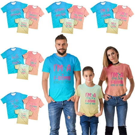 

Mother s Day Gift Women Casual Graphic Tee Novelty Tops Size 100-8XL