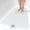 White, variant on Bath Mat for Tub Non Slip: 39" X 17" Long Bathtub Mat with Hair Catcher│Big Drain Holes Shower Mats for Inside Shower│Machine Washable (Grey)