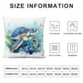 thumbnail image 5 of GOSMITH Sea Theme Decorative Pillow Inserts, s () white, 5 of 5