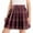Burgundy Wine, variant on Kids Girl Boy Ruched Plaid School Girl Cosplay Mini Little Star Print Skirts for Kid Work Uniform Skirts 2026 Clothes Y2K 14 Years