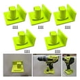 thumbnail image 2 of Estante de almacenamiento para máquina de montaje en pared, 5 uds., para 18v One +, soporte para herramientas de batería, estante para taladro, 2 of 5