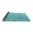 thumbnail image 2 of Ahgly Company Indoor Round Oriental Light Blue Modern Area Rugs, 4' Round, 2 of 4