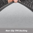 thumbnail image 6 of JAATOP Indoor Doormat 32"x 48", Dirt Trapping and Moisture Absorbent Entryway Rug with Non-Slip TPR Backing, Machine Washable, Gray, 6 of 8