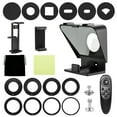 thumbnail image 4 of Teleprompter Beam Splitter,  With Remote Control Phone and Tablet Holder HD Display for iPad/ Tablet/ Smartphone Live Streaming Video Recording, 4 of 6