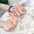 thumbnail image 1 of Sanrio-manicura con dibujos animados de perro canela para niña, Parche de armadura, joyería desmontable, hecho a mano, 1 of 4