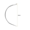 thumbnail image 2 of Uxcell 50Pcs Curved Needles 2" C Type Weaving Sewing Needles Wig Making Upholstery Big Eye for Carpet Leather Canvas, 2 of 5