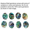 thumbnail image 3 of 925 Sterling Silver Ring For Women - Teens Multicolor Genuine Abalone Shell Gemstone Silver Ring Size 7.5 Hand Made Silver Ring Size 7.5 Anniversary - Gift For Women 925 Silver Gemstone Jewelry, 3 of 6
