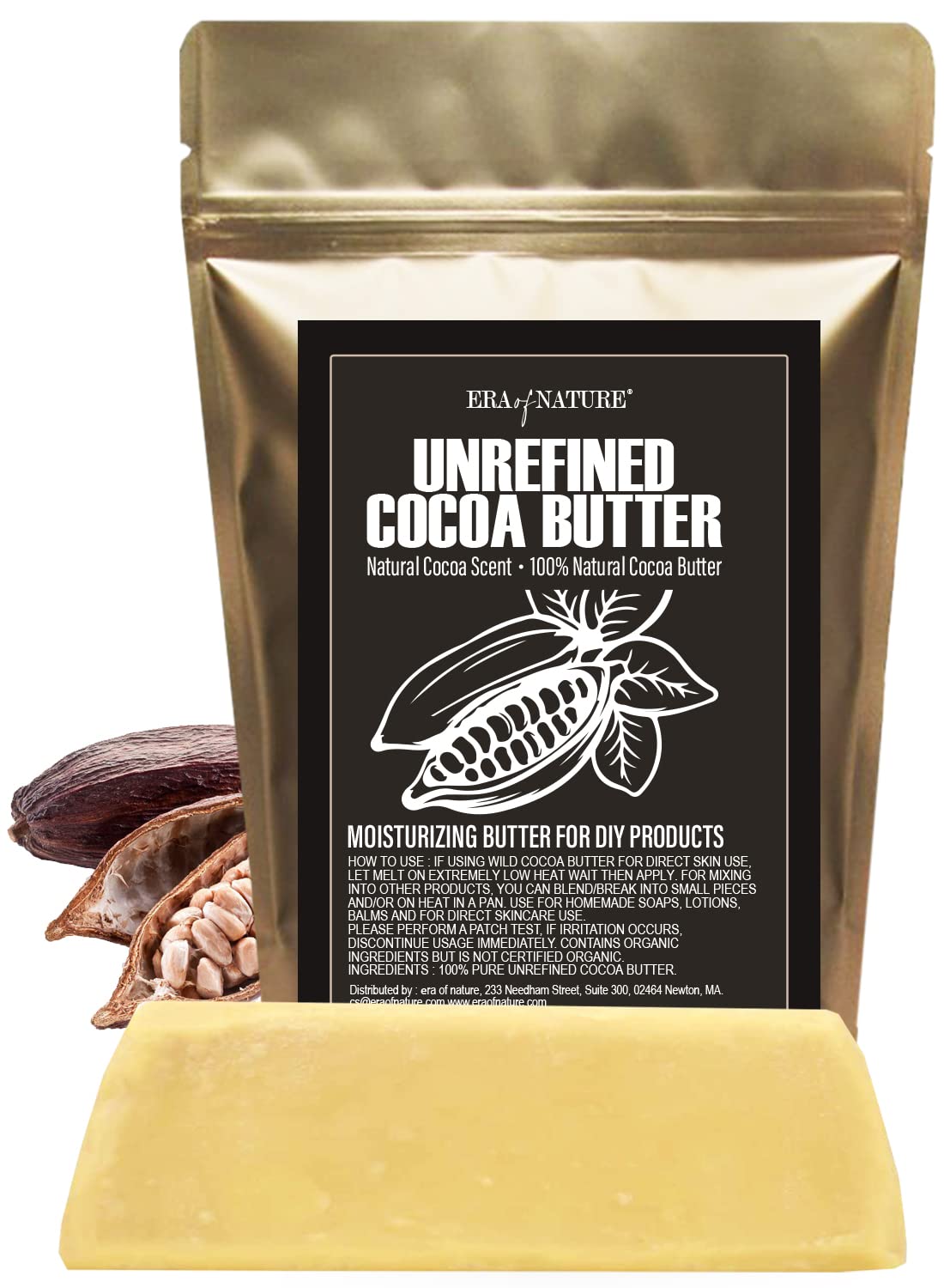 Cocoa Butter Raw Pure Unrefined Incredible Natural Cacao Scent! Use