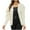 White, variant on QUYUON Women Cardigan Sweater Sale Long Sleeve Cardigan for Women Long Sleeve Polyester Women Sweater Cardigan Cardigan Jacket Style Q-12390 Winter Knit Sweater Outerwear Coat White XL