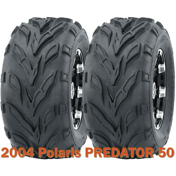 (2) 16x8-7 WANDA ATV tires set for 2004 Polaris PREDATOR 50