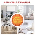 thumbnail image 3 of FUTUREORYY Caja Fija De Pared Para Con Vidrio Y Llave Vinculada Para Oficina Y Hogar, 3 of 6