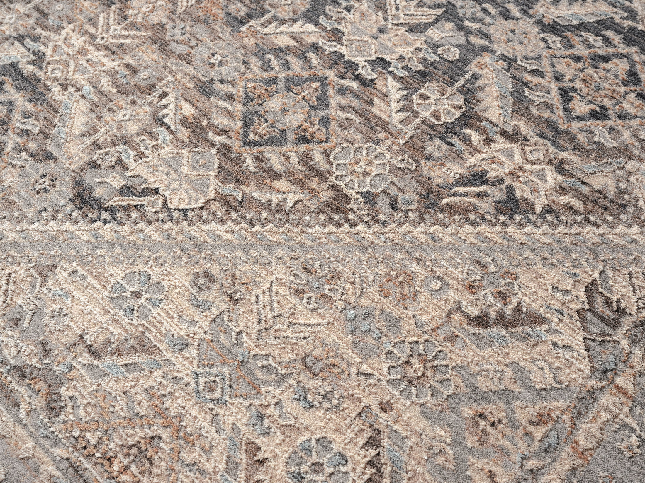 United Weavers Utopia Eugene Oriental Border Area Rug, Brown, 9'10" x 13'2"