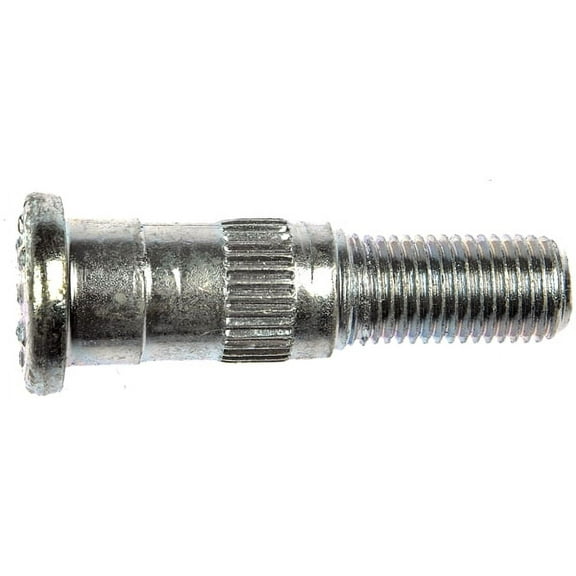 7/16-20 Serrated Wheel Stud - .565 In. Knurl, 1-31/32 In. Length