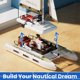 thumbnail image 4 of Kit de Construcción Mould King Catamarán Velero Explorador del Océano 890 piezas, 4 of 7
