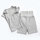 thumbnail image 5 of Odeerbi 6M-7Y Conjunto de Pijama de Verano Para Niños Y Niñas de Punto Elástico Con Camiseta de Manga Corta Y Pantalón Corto de Cintura Alta Conjunto de Pijama de Dos Piezas, 5 of 5