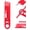 Red, variant on 4-in-1 Sewing Threader Tool with Seam Ripper, Magnetic Seam Guide, Multifunctional Hemmer Guide with Scale, Stitch Remover Tool, Sewing Accessories and Supplie (Blue)
