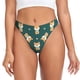 thumbnail image 1 of Balery Cute Shiba Tangas de Algodón para Mujer con Estampado – Ropa Interior Sexy, Transpirable, G-string-X-Small, 1 of 6
