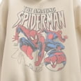 thumbnail image 2 of Marvel - Spider-Man Web Collage - Women's Oversized Fleece Hoodie Sweatshirt, 2 of 4