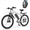 white, variant on 26" Adult Electric Mountain Bike,1600W Peak Motor 624Wh 13Ah Removable Battery,28MPH Electric Bicycle,70-90 Miles,7 Speed, UL2849 Certified