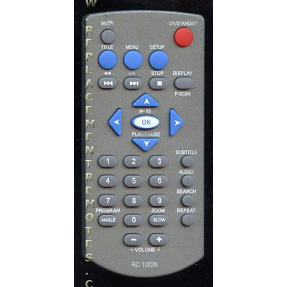 AUDIOVOX RC1002N (p/n RC1002N) DVD Player Remote Control (refurbished