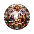thumbnail image 2 of Xihbxyly Colgante de Nacimiento de Acrílico, Diseño de Escena de Nacimiento Navideño, Tecnología de Impresión Exquisita, Material Duradero, Decoración Navideña, Fácil de Colgar, Ideal para Reuniones, 2 of 6