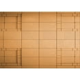 thumbnail image 1 of Ahgly Company Machine Washable Indoor Rectangle Transitional Orange Area Rugs, 6' x 9', 1 of 7