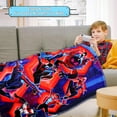 thumbnail image 3 of Kids Blanket for Boys-Soft Flannel Plush AnimeThrow Blanket-Home Travel Blanket-Birthday Xmas Gifts for Kids and Teens 52x42inch, 3 of 6