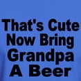 thumbnail image 3 of CafePress - Thats Cute. Now Bring Grandpa A Beer Dark T Shirt - Men's Classic Graphic Cotton T-Shirt, 3 of 4