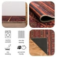 thumbnail image 5 of Keen Home Design Machine Washable Area Rugs with Non-slip Backing, Ideal for Hallway, Living Room, Bedroom, Kitchen and Laundry Room, Vintage Moroccan and Low Pile Rug - ( 4' x 6' ), 5 of 9