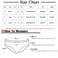 thumbnail image 4 of Zpanxa Panties for Women, Women's High Waist Lace Underwear Floral Design Elastic Briefs Comfortable Breathable Tummy Control Panties, 4 of 4
