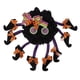 thumbnail image 3 of Corona de Halloween, corona de Halloween, patas de araña interesantes y aterradoras, corona de Halloween, guirnalda de puerta principal de Halloween construida para profesionales, 3 of 8